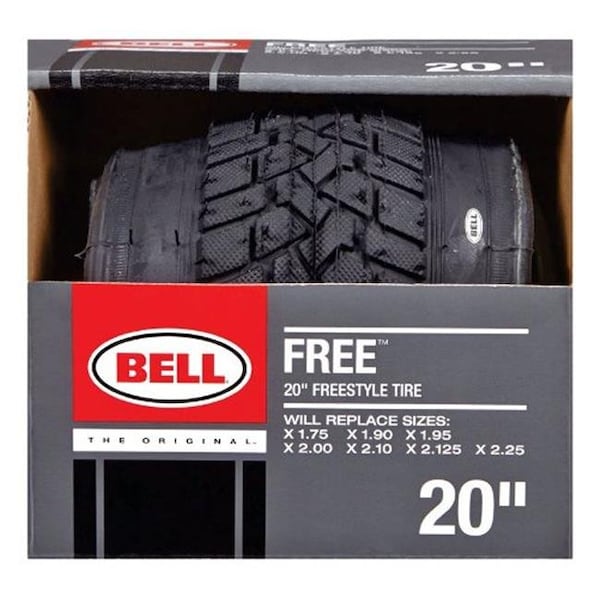 Bell Sports 7071083 20 in. BMX Bike Tire Black 8296071 - main